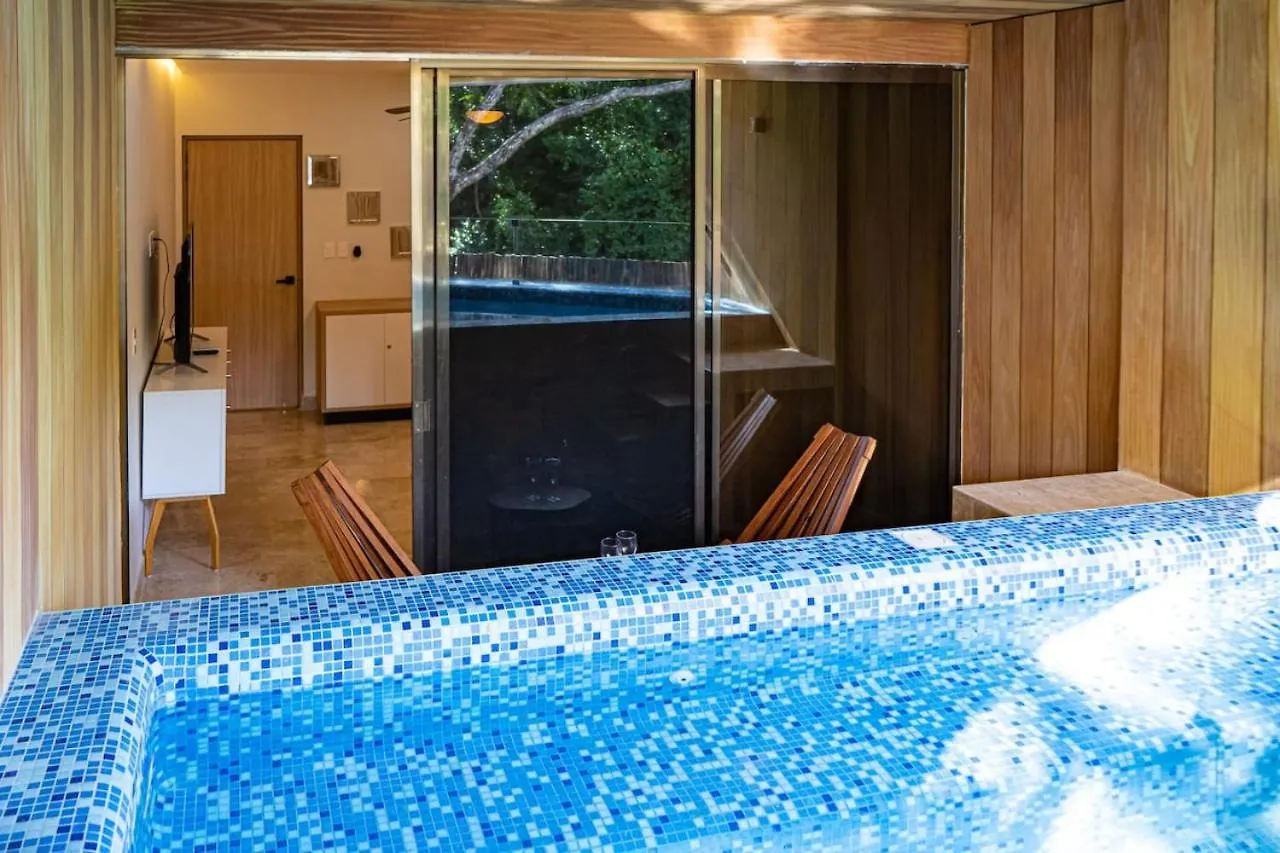 Apartment Free Beach Club - Gaia 1Br In Aldeazama Private Pool Tulum
