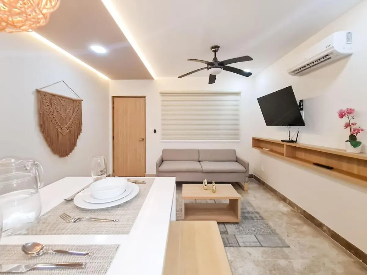 Apartment Free Beach Club - Gaia 1Br In Aldeazama Private Pool Tulum